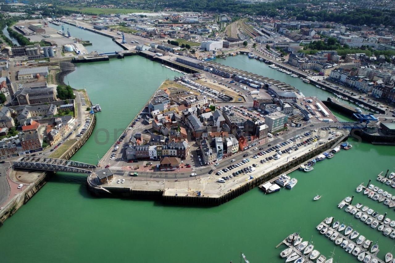 Ferienwohnung La Coquille - Centre Historique Parking Gratuit Dieppe Exterior foto